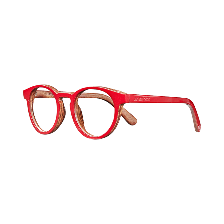 The Bullrun Red Edition | Prescription Eyeglasses | Jabrock Eyewear